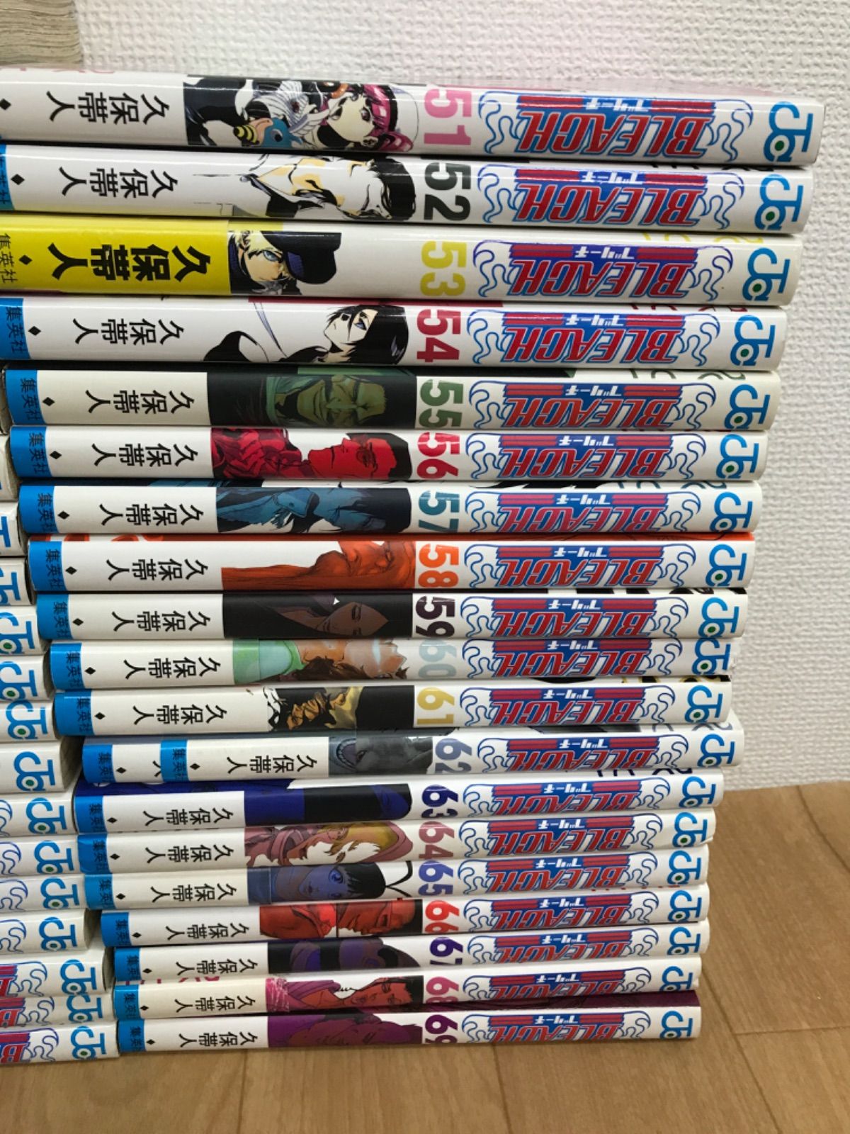 ☆②【未開封5冊】 BLEACH ブリーチ 1～74巻 全巻＋関連書籍4冊 計78冊