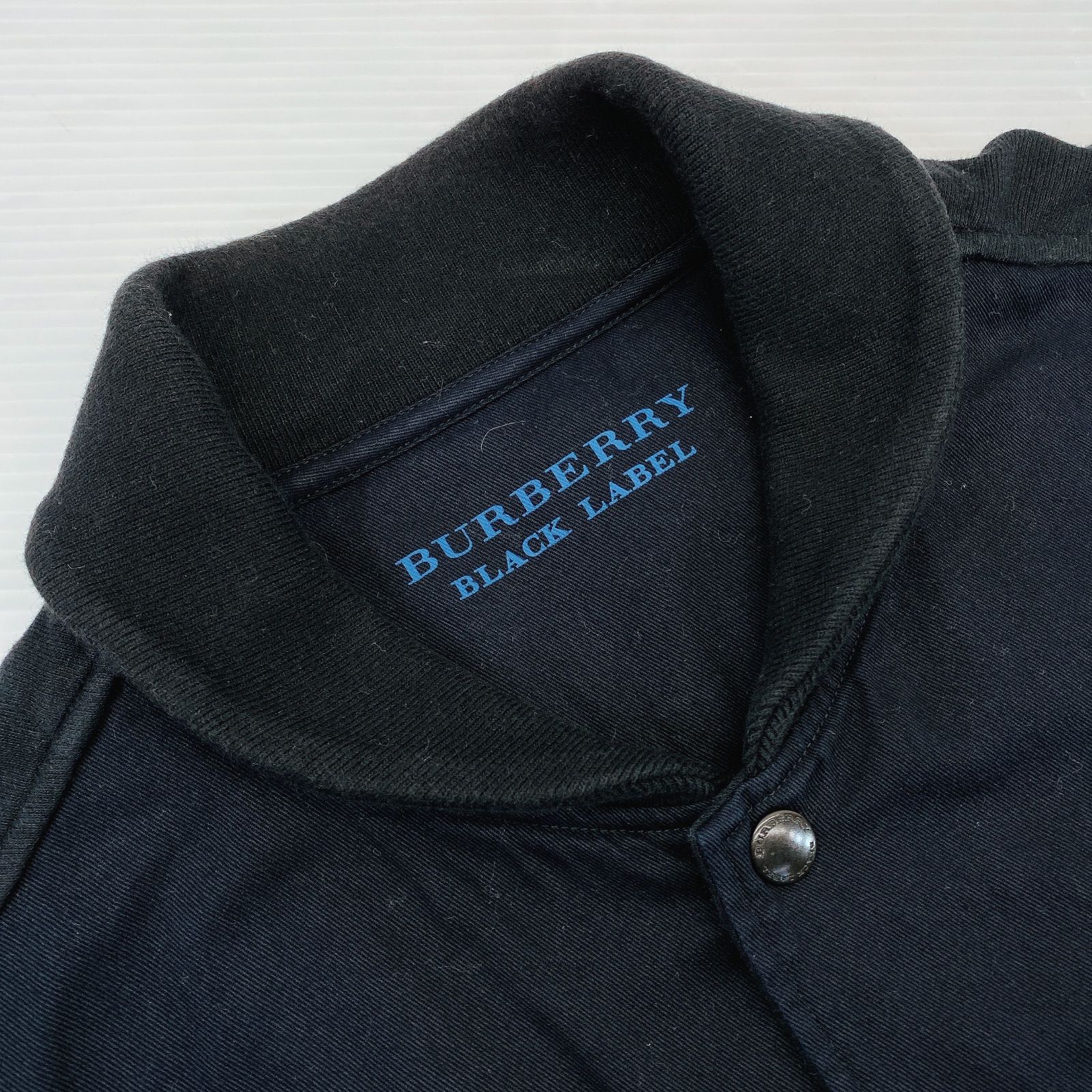 新品 BURBERRY BLACK LABEL コットン ブルゾン ジャケット Yahoo!オークション -「burberry black label ブルゾン」の落札相場