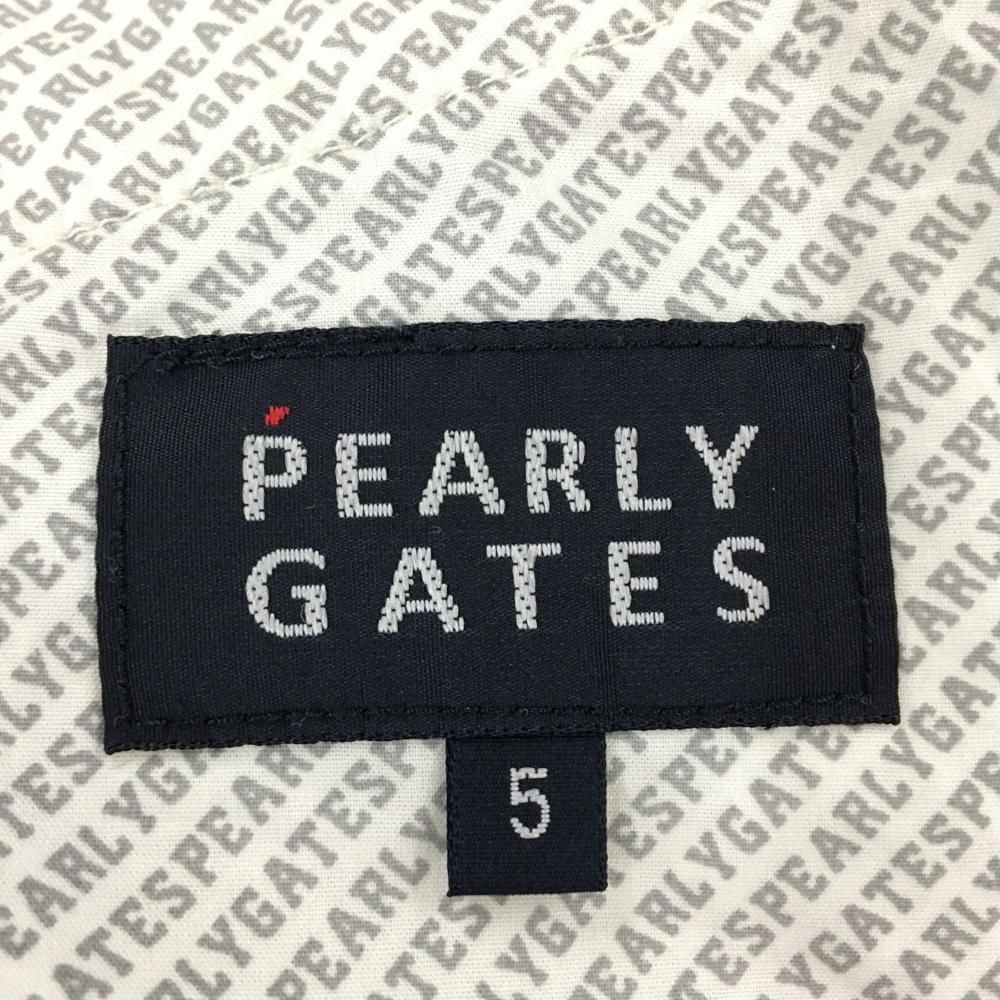 パーリーゲイツ コーデュロイパンツ 白 ポケットロゴプリント メンズ 5