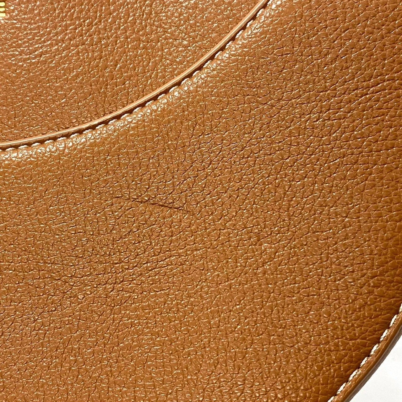 Y【POLENE】NUMERO Dix ショルダーバッグ エディション キャメル 