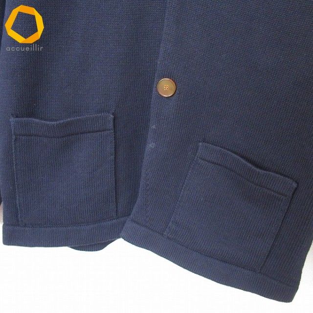 ドッピアアー DOPPIAA コットンニット カーディガン セーター メンズ