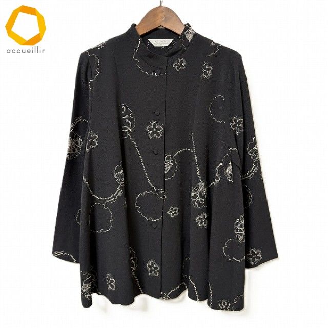 anc シセンドウ 詩仙堂 ジャケット 黒 ヒトシタムラ シャツ ブラウス