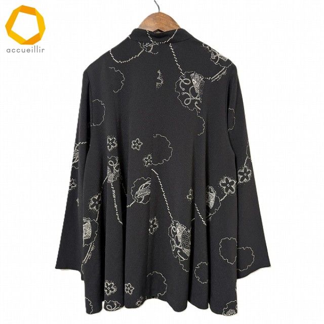 anc シセンドウ 詩仙堂 ジャケット 黒 ヒトシタムラ シャツ ブラウス