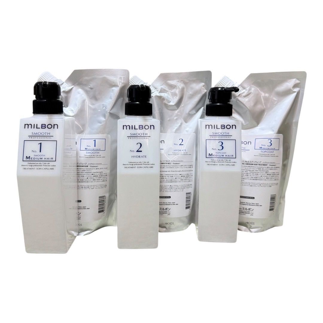 グローバルミルボン スムース ミディアムヘア システムトリートメント