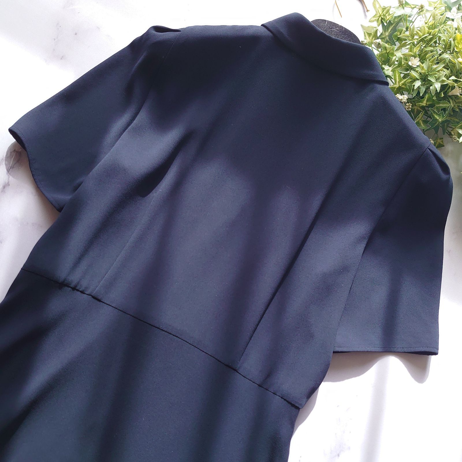 2024SS セオリー CL DART SHIRT シャツワンピース 紺 M - メルカリ