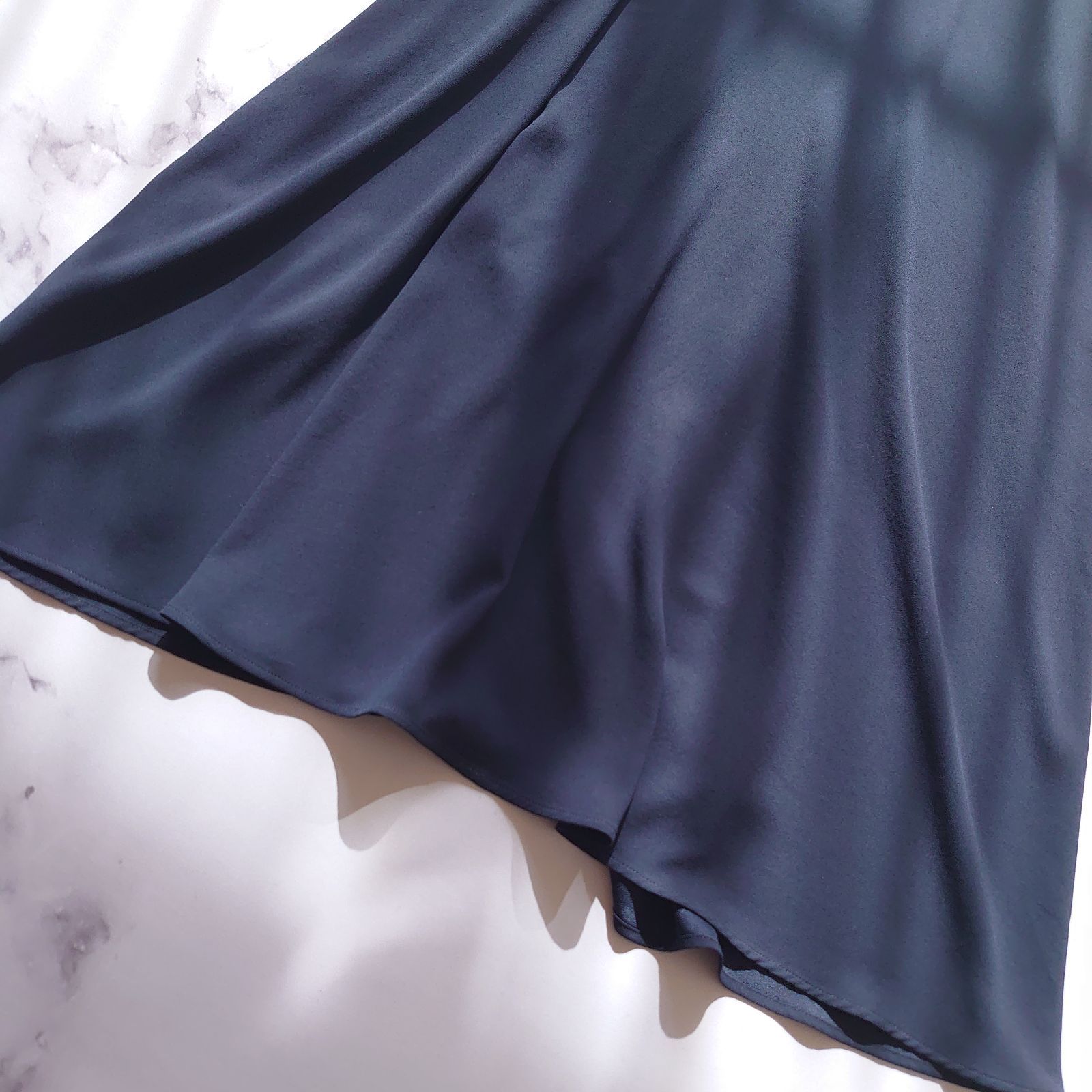 2024SS セオリー CL DART SHIRT アウトレット シャツワンピース 紺 M  