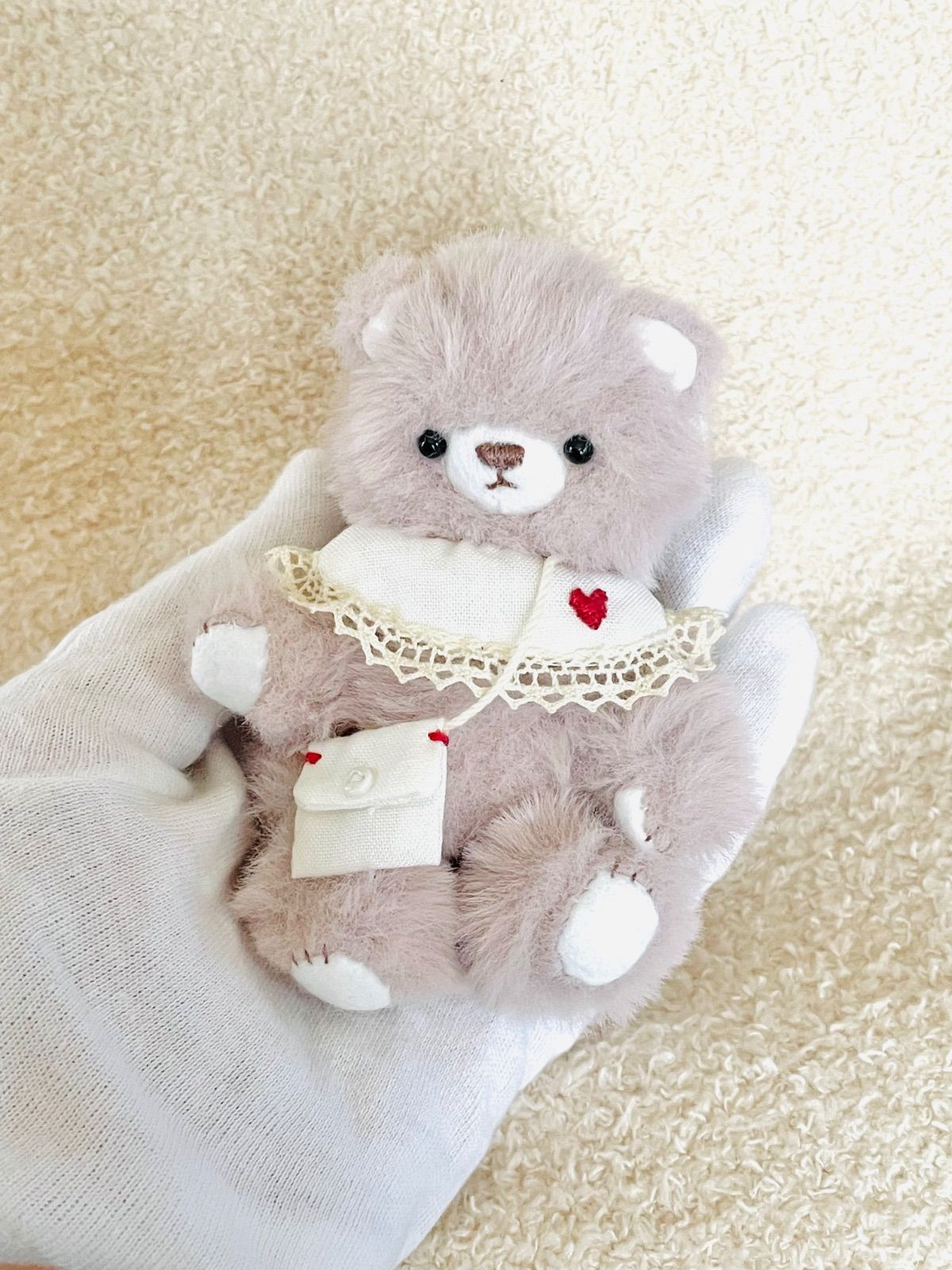 送料別☆超フワフワ☆小さなぬいぐるみ☆ふっくら♡くまちゃん - メルカリ