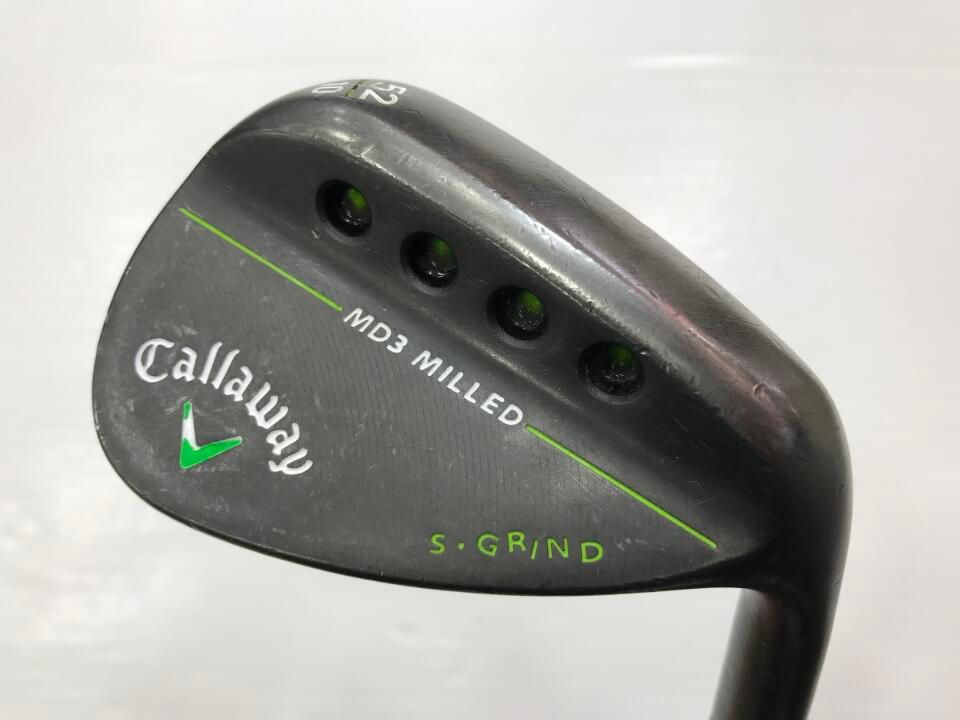 キャロウェイ 【訳あり】MD3 MILLED マットブラック 52度 ダイナミック