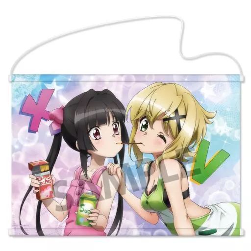 【中古】タペストリー 月読調&暁切歌 B2タペストリー 「戦姫絶唱シンフォギアXV」