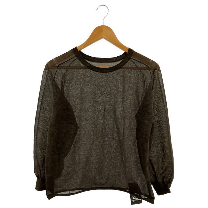 FRAMeWORK フレームワーク ラミーMIXニットロンT レディース ブラウン ONE SIZE