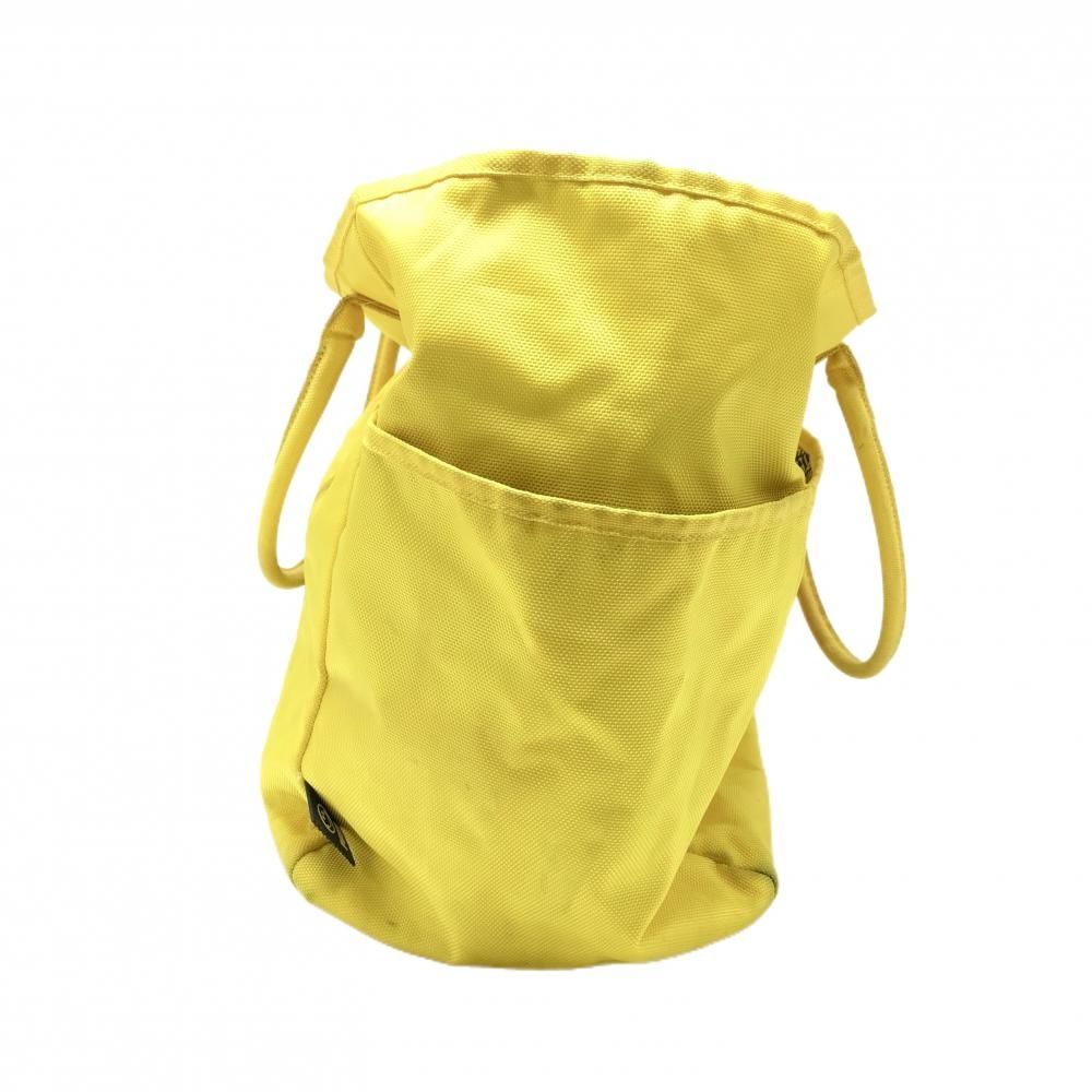 パーリーゲイツ ロッカーバッグ イエロー×ネイビー 内側総柄 ビッグ