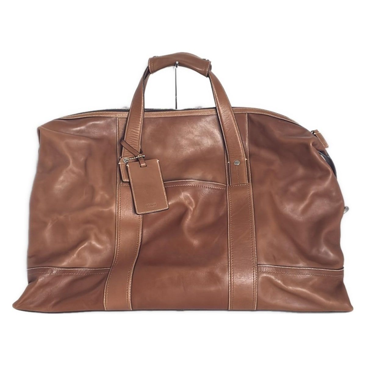 COACH コーチ ボストンバッグ 5 J 03 ブラウン 本体ロックなし レザー