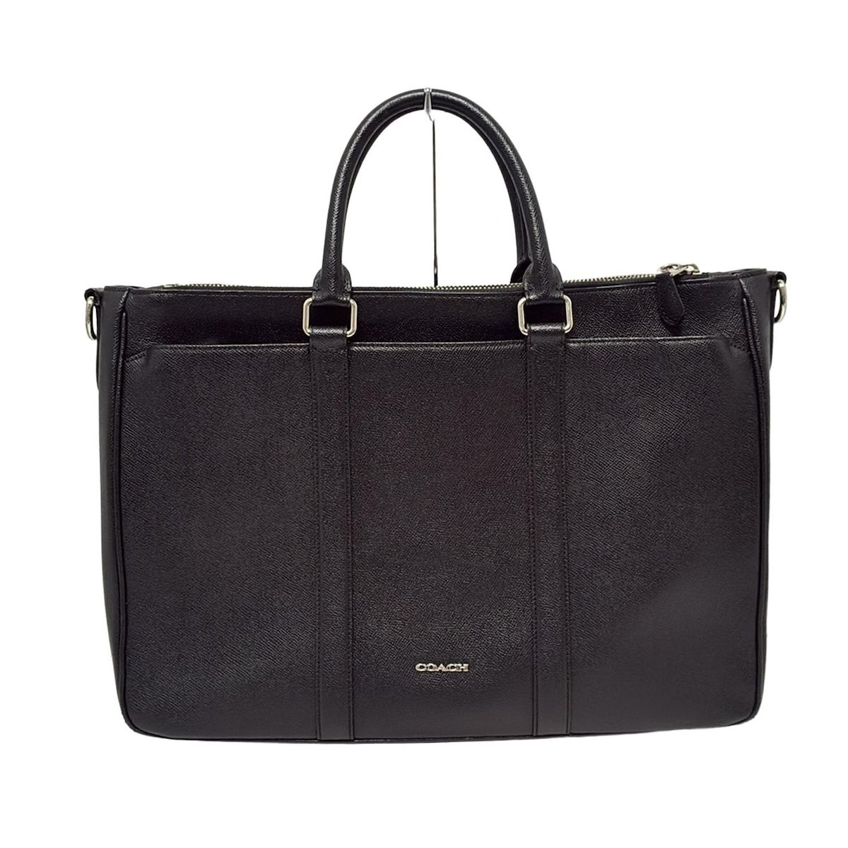 COACH コーチ ビジネスバッグ F 59141 黒 レザー