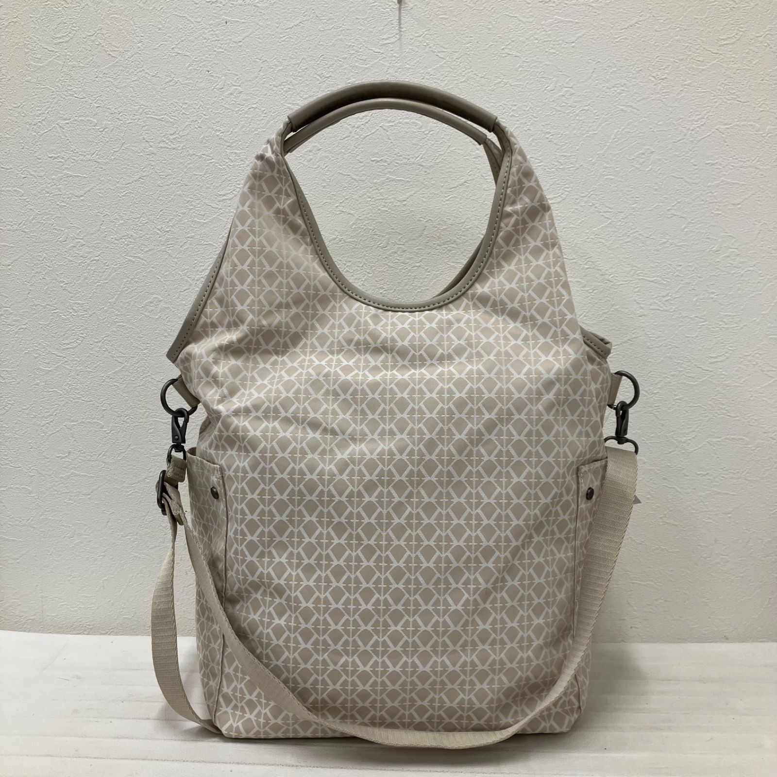 7243 KIPLING キプリング URBANA Signature Beige 2way ショルダー 