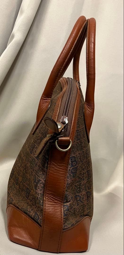 Burberry お買い得品 バーバリー ハンドバッグ レザー ブラウン ロゴ