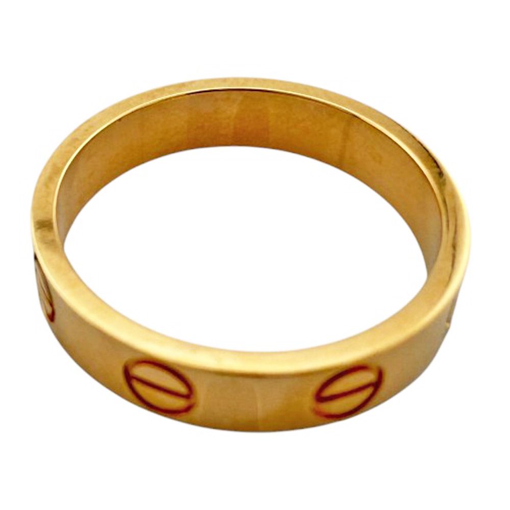 カルティエ ミニラブ リング 指輪 8号 18金 K18ピンクゴールド