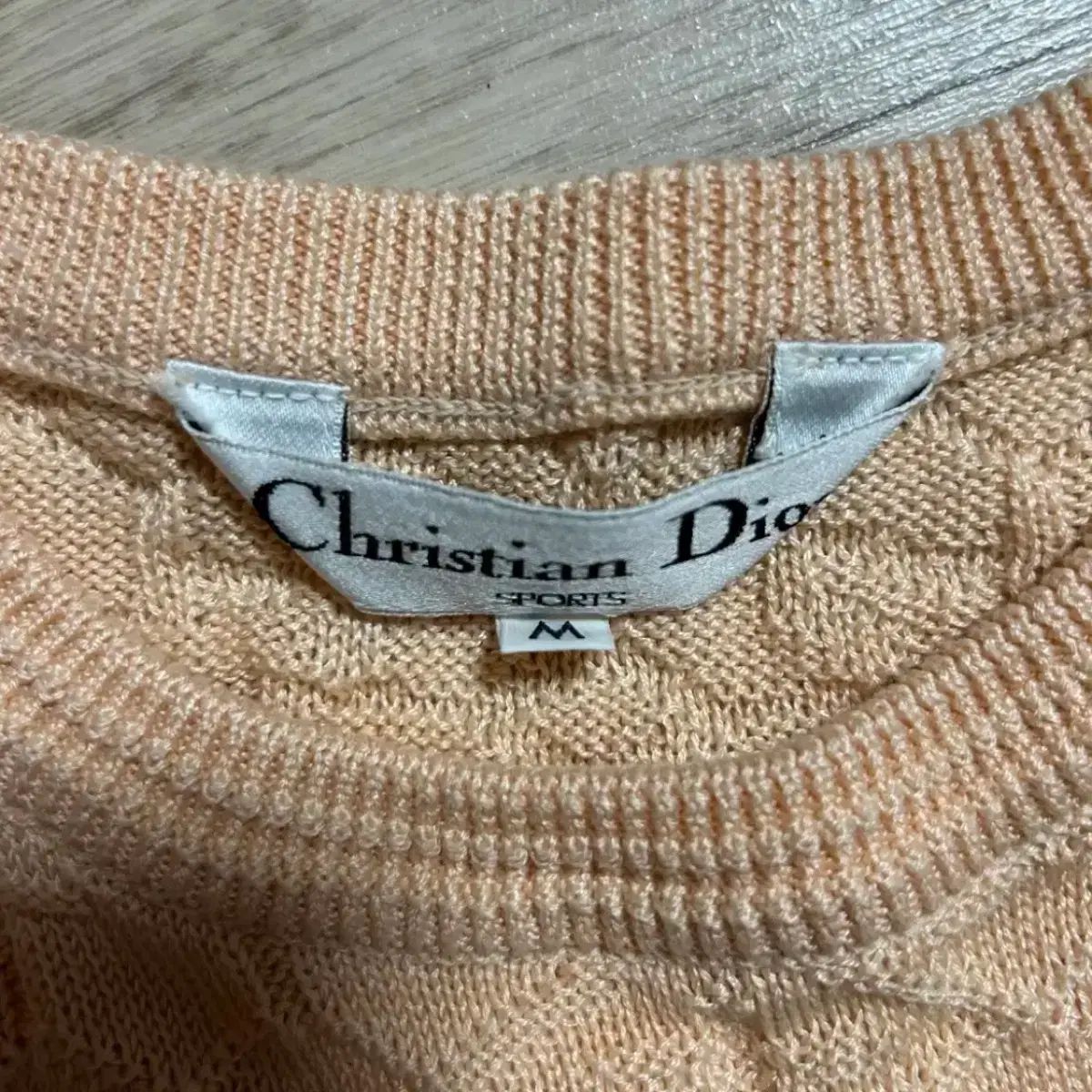 ディオール 日本版 マルチパータン バイカラー ニット(M) - メルカリ