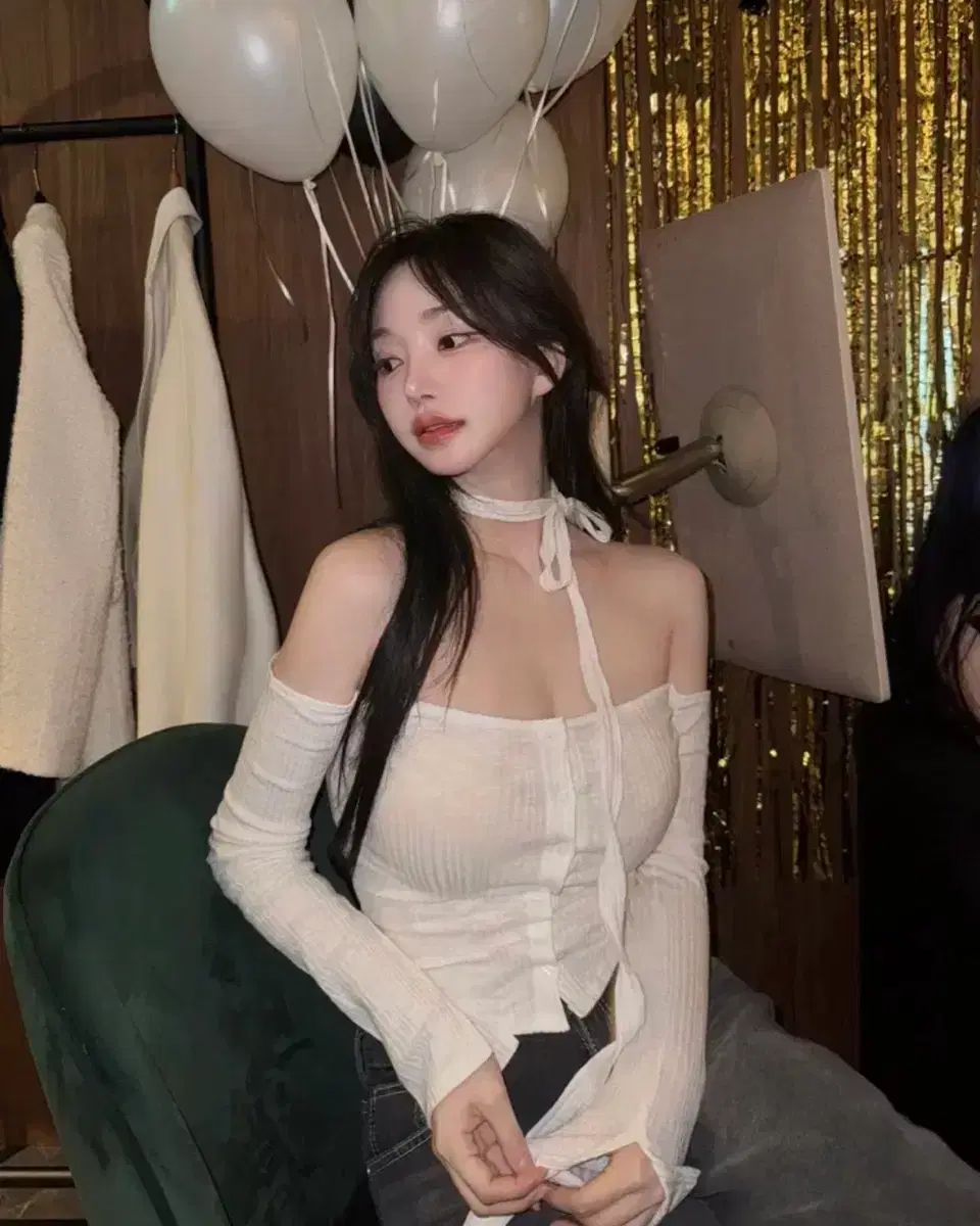 カインダミ オフショルダー アイボリー