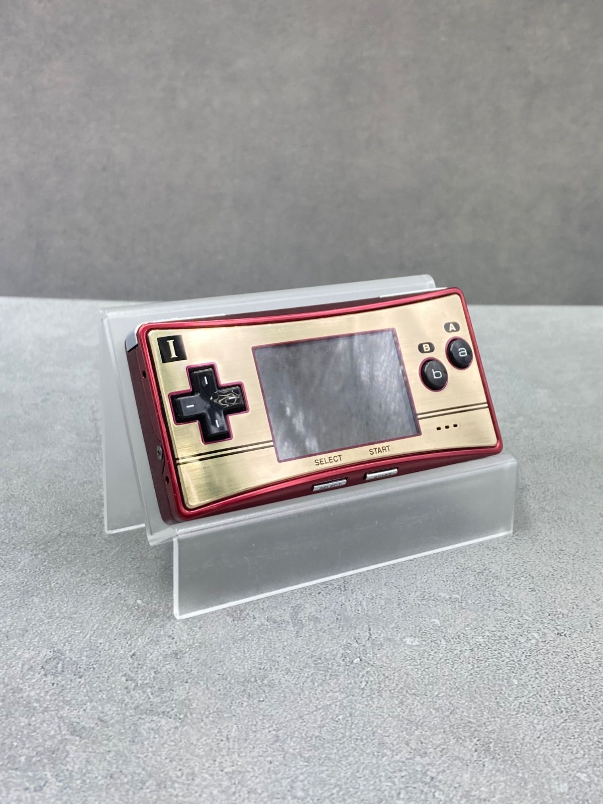 ニンテンドー ゲームボーイミクロ Game Boy micro マリオ20 th ファミコンバージョン 動作品 1211 401