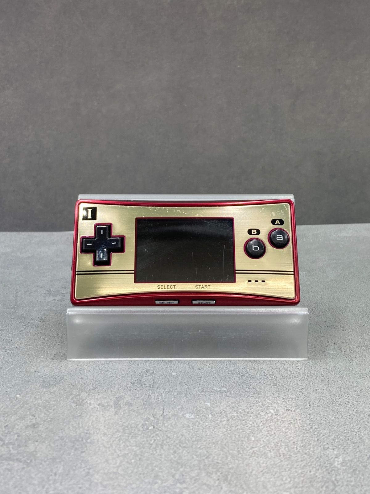 ニンテンドー ゲームボーイミクロ Game Boy micro マリオ20 th ファミコンバージョン 動作品 1211-401