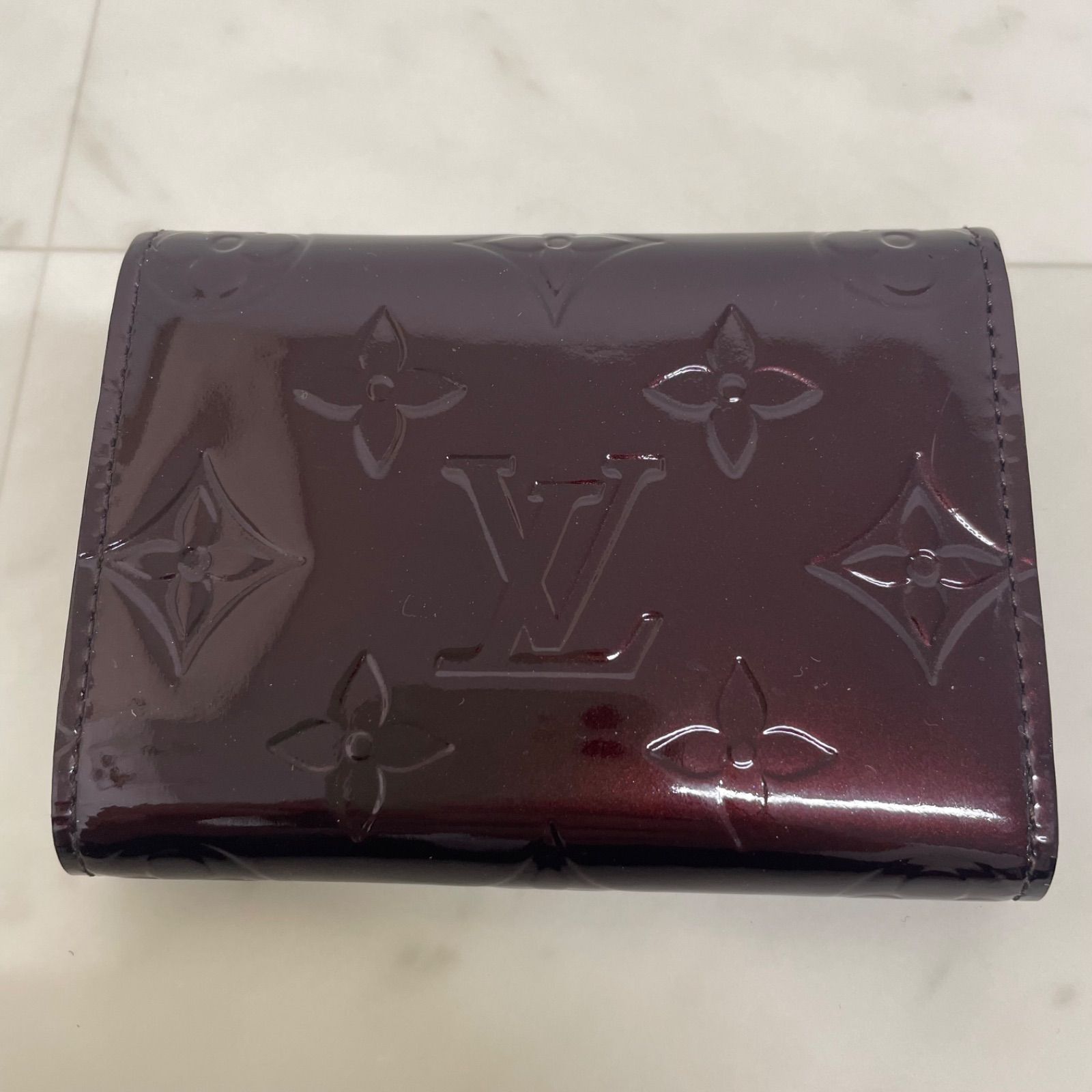 s)LOUIS VUITTON ルイヴィトン ヴェルニ アンヴェロップ 名刺入れ 