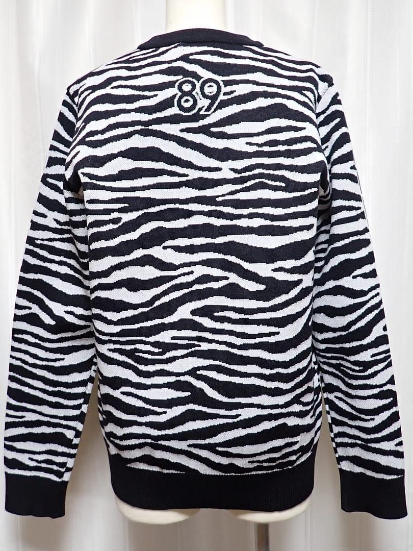 新品　パーリーゲイツ　ゼブラ柄モヘアニットセーター PEARLY GATES パーリーゲイツ ニット セーター 長袖 トップス