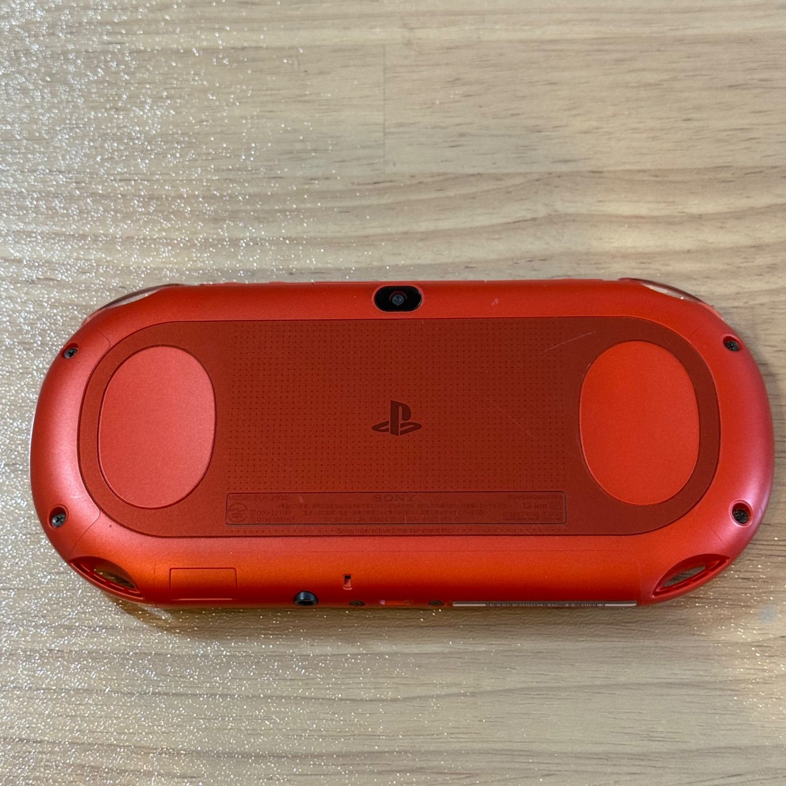 12-011 PSVITA PCH-2000 メタリックレッド 箱付き - メルカリ