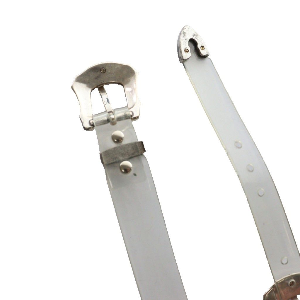 TOGA PULLA トーガプルラ ダブルバックルクリアベルト TOGA PULLA