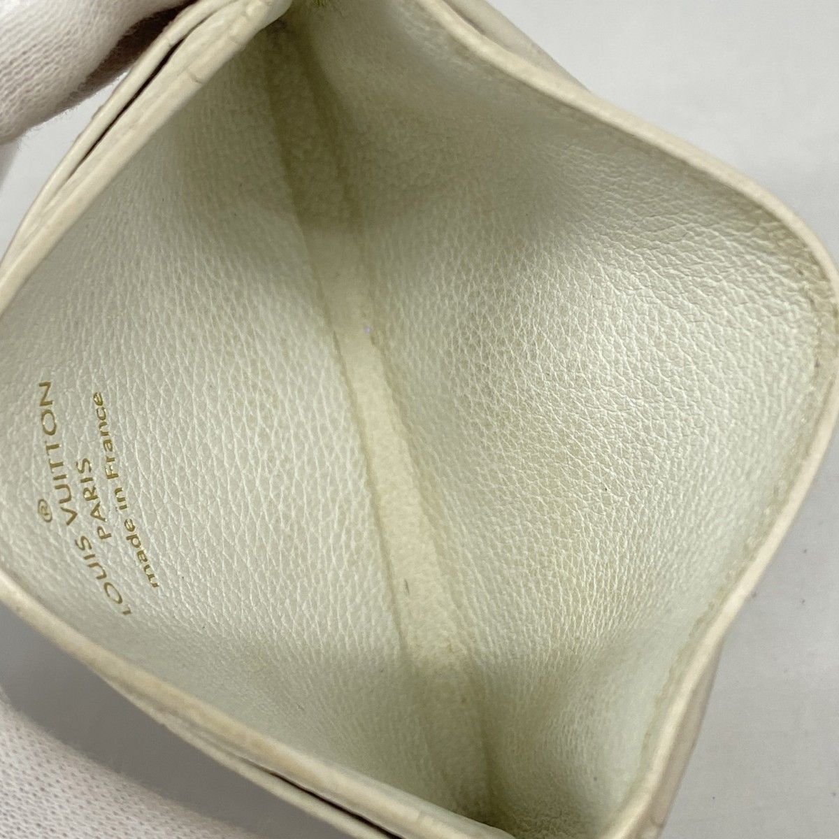 ☆SALE【5oe5458】ルイヴィトン カードケース ポルトカルトロックミー