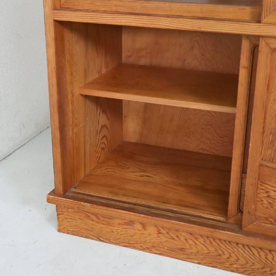 屋久杉飾り棚屋久杉 茶棚/茶箪笥/飾り棚/収納棚 家具 インテリア 和室