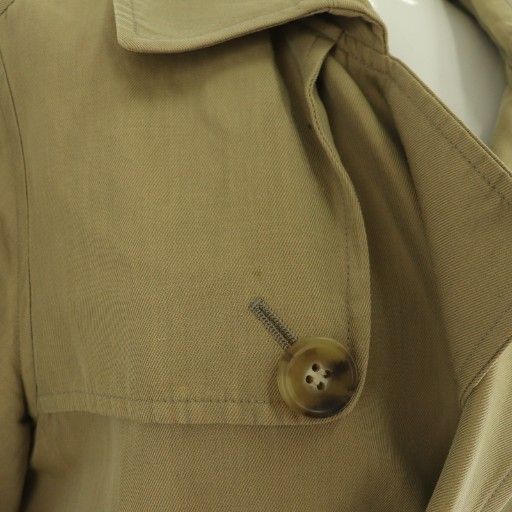 アーペーセー A.P.C. トレンチコート スプリングコート リネン混 S