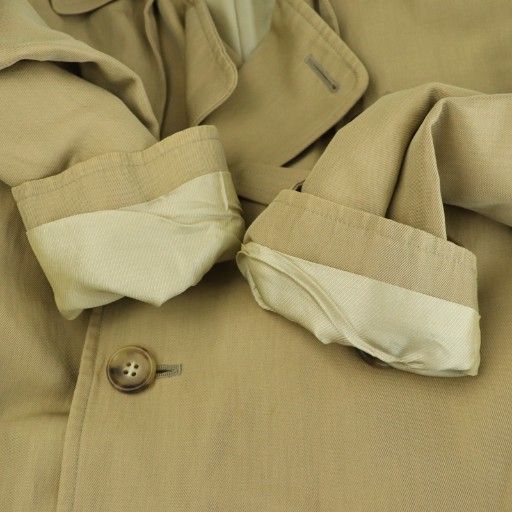 アーペーセー A.P.C. トレンチコート スプリングコート リネン混 S