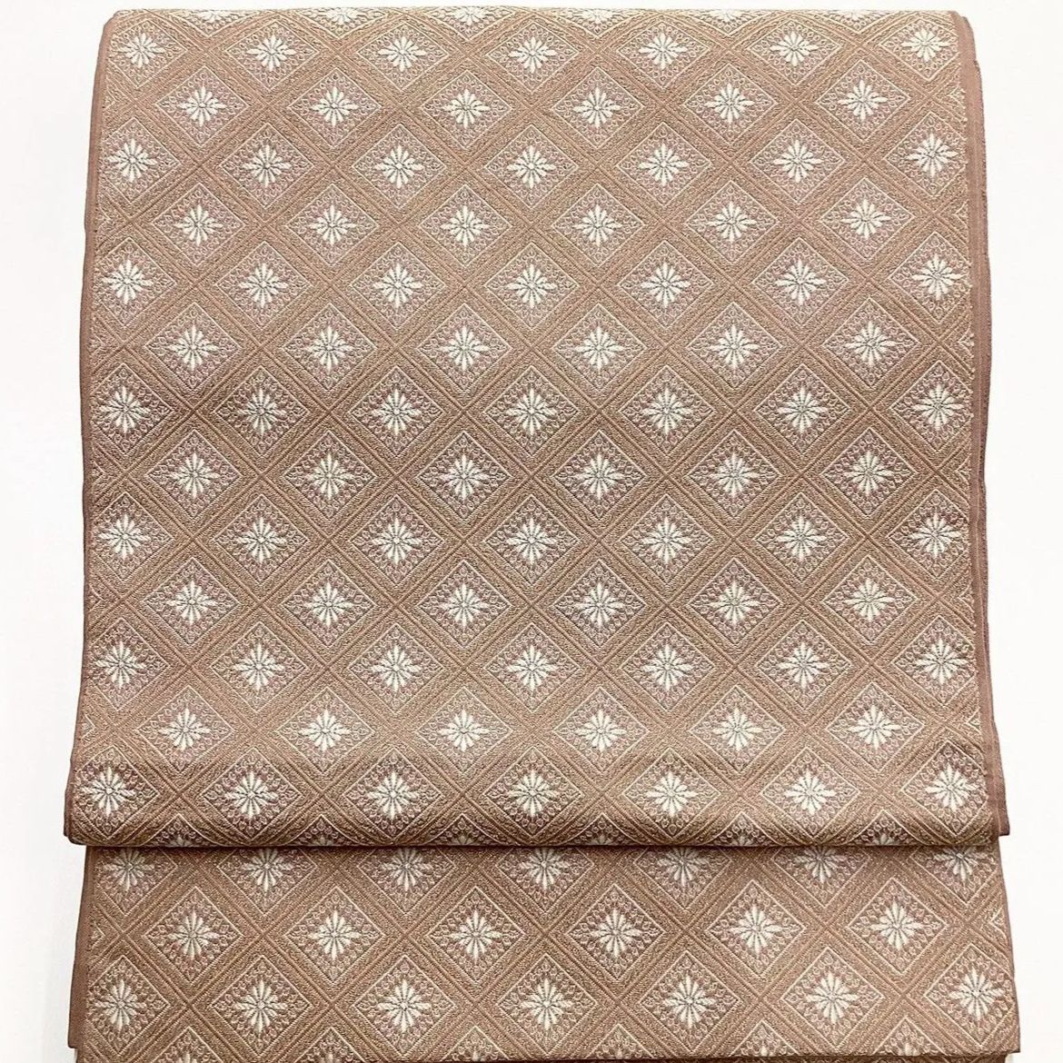 6208］袋帯 花菱文様 六通 正絹 着物 フォーマル - メルカリ