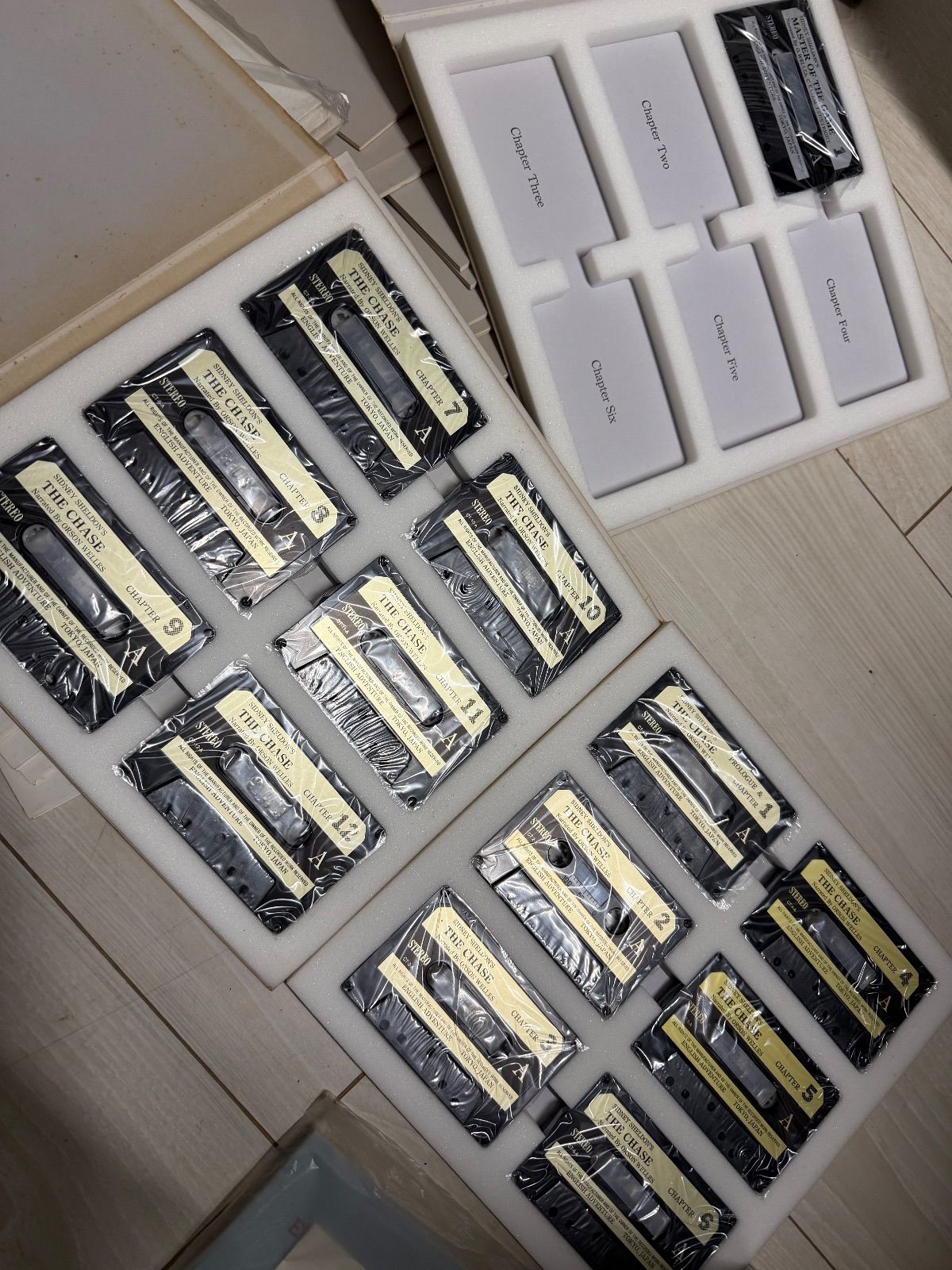 THE CHASE イングリッシュアドベンチャー 英語教材 カセットテープ版