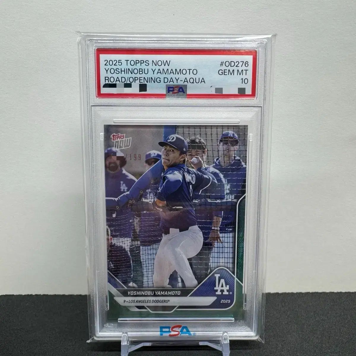 TOPPS 角名倫太郎 Yohji Yamamoto ヨウジ ヤマモト アクア 199 psa 10