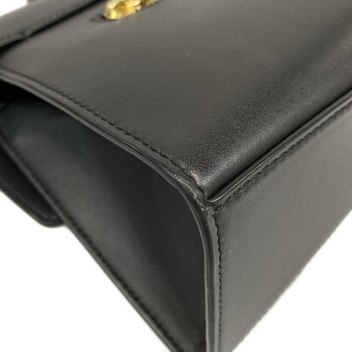 CAFUNE(カフネ) ハンドバッグ美品 アイボリー×黒 レザー