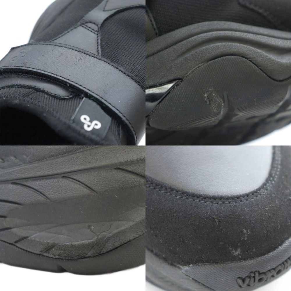 オーエーオー OAO WOVENT ローカットスニーカー レザー 本革 27cm 黒