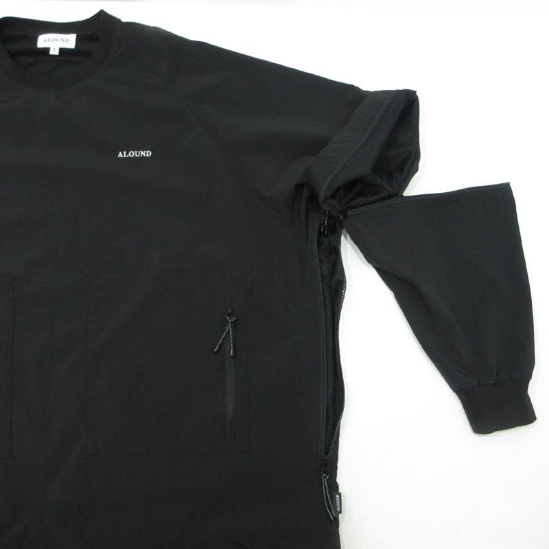 三重本店】 中古 ALOUND | アラウンド WIDE DETACHABLE NYLON PULLOVER