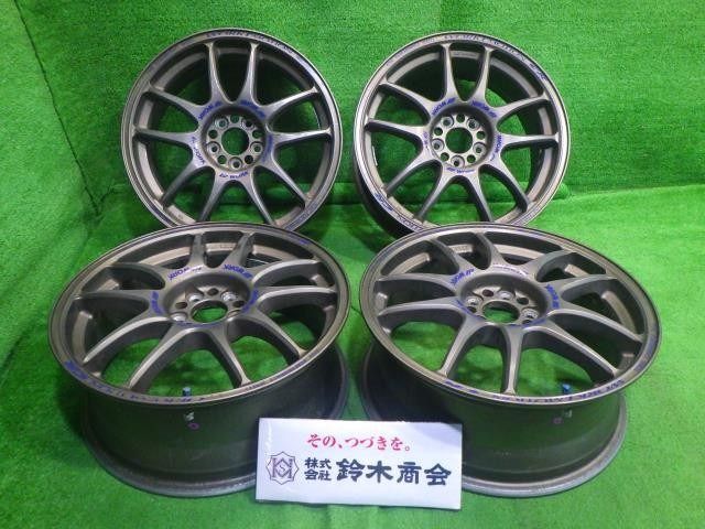 ワークエモーション CR kai ｲﾝﾌﾟﾚｯｻ ﾌｫﾚｽﾀｰ ﾚｶﾞｼｨ ホイール アルミ ブロンズ 17インチ 7 J 5穴 4本 100 47