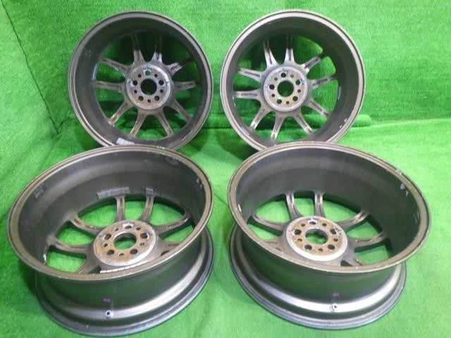 ワークエモーション CR kai ｲﾝﾌﾟﾚｯｻ ﾌｫﾚｽﾀｰ ﾚｶﾞｼｨ ホイール アルミ ブロンズ 17インチ 7 J 5穴 4本 100 47