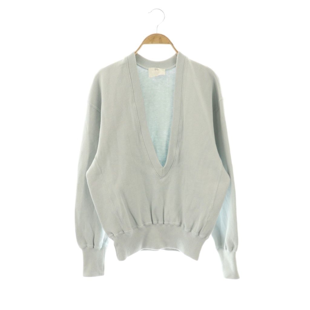 ヘリル HERILL ロンハーマン別注 24SS コットンシルク Vネック ニット