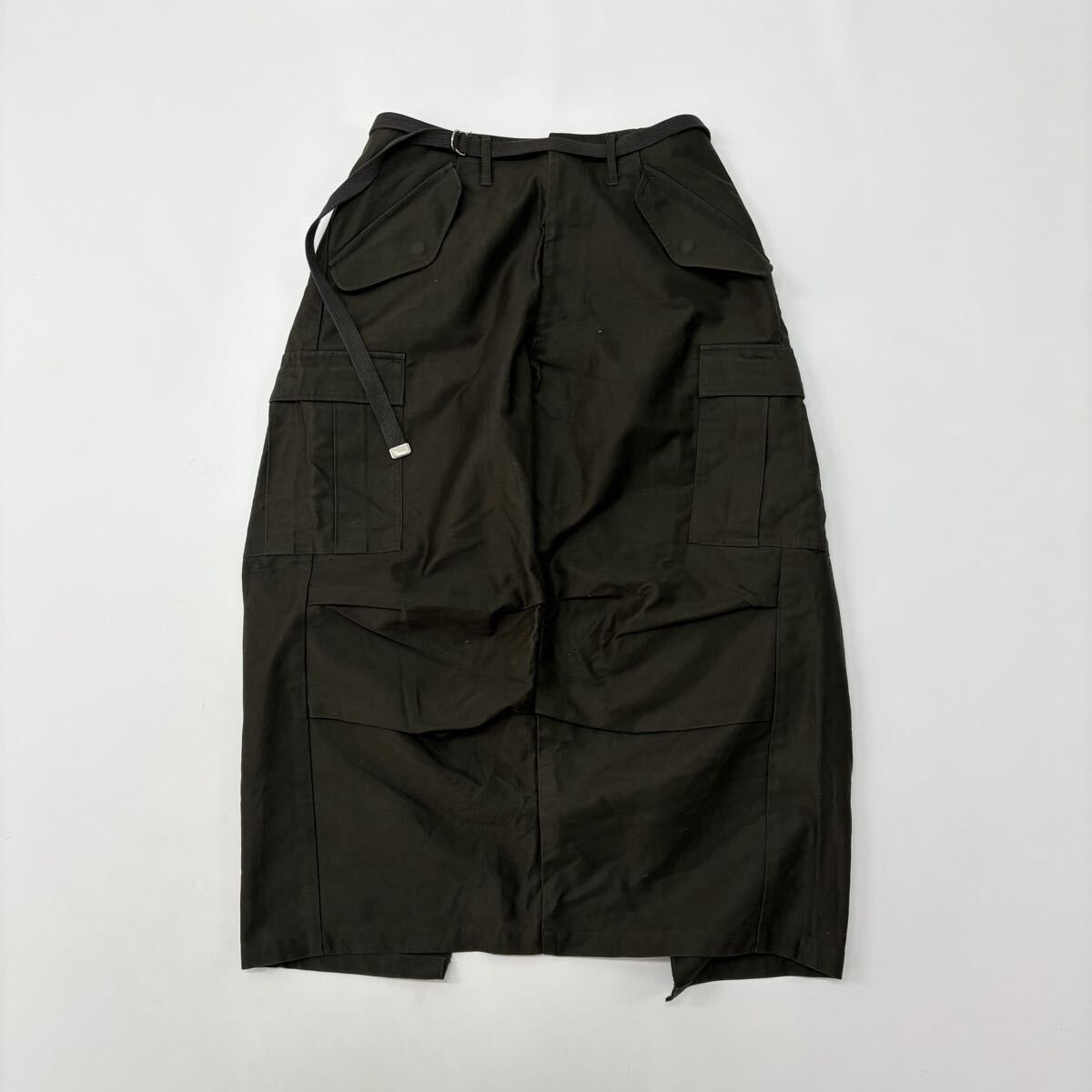 01 aw 2001 名作 COMME des GARCONS HOMME コム デ ギャルソン オムオム オム ラップ カーゴ 巻き エプロン サイズ 712 0150