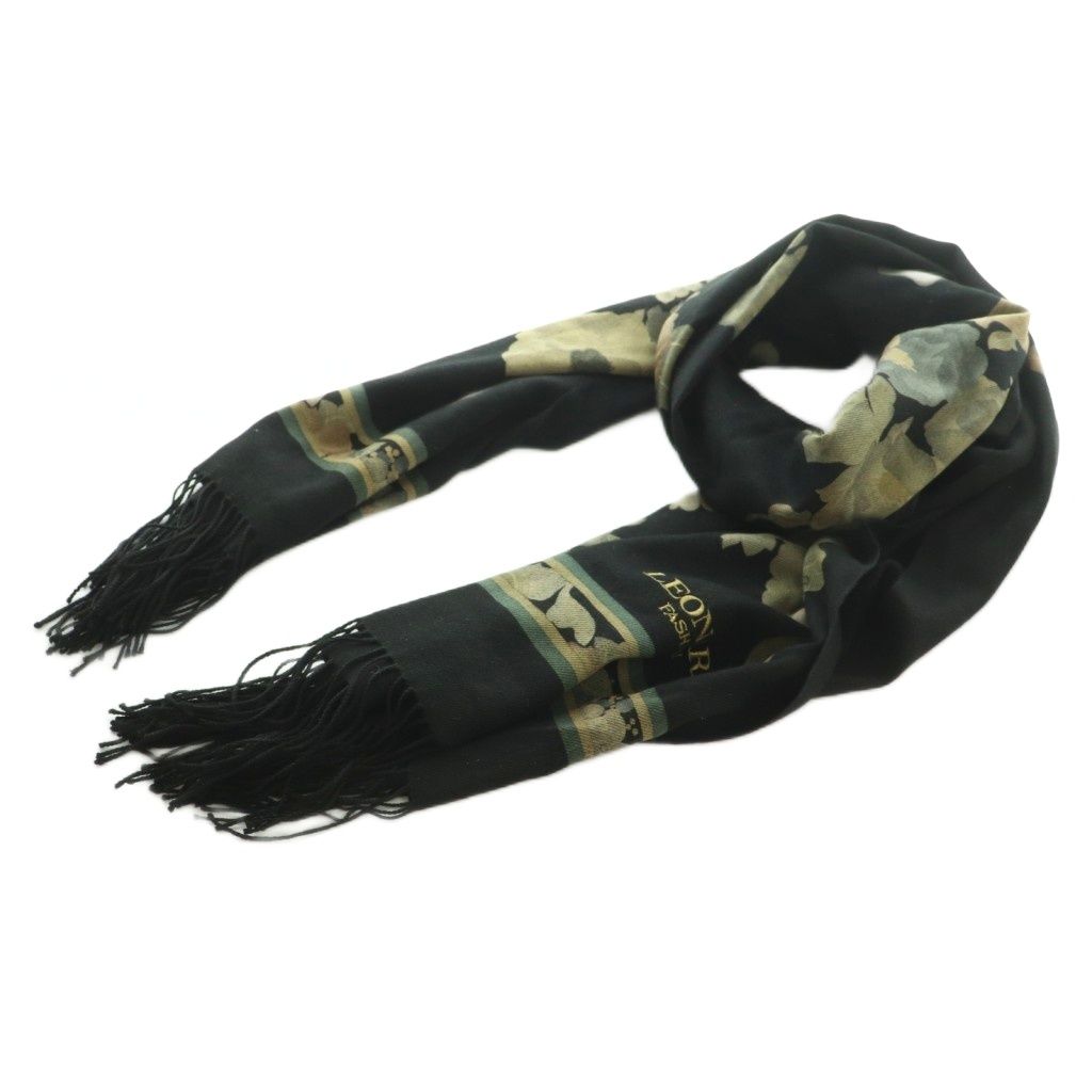 レオナール LEONARD ファッション FASHION ストール フリンジ カシミヤ