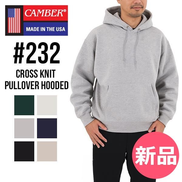 新品】 キャンバー Camber CROSS KNIT Pullover Hooded クロスニット