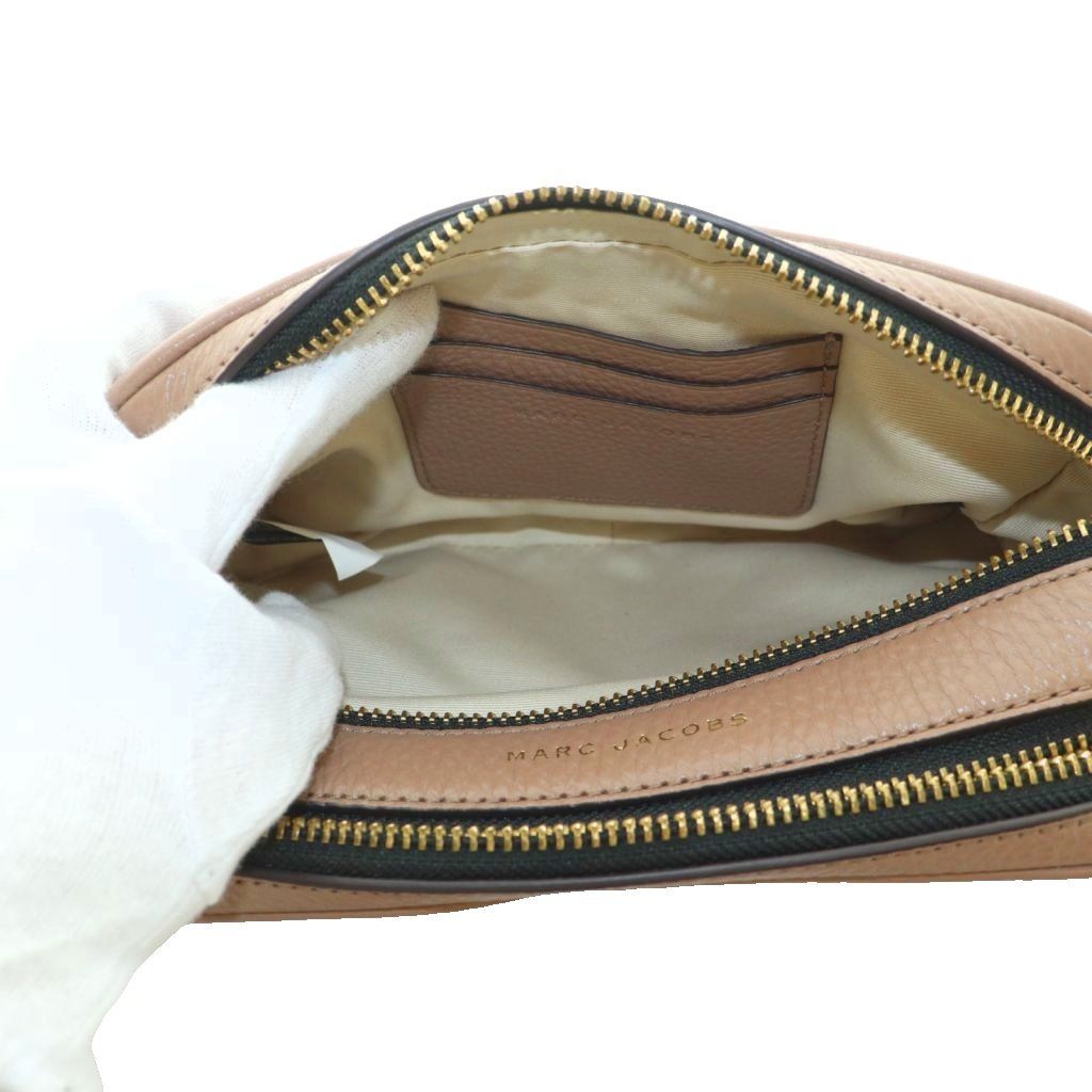 デ*ス様 MARC JACOBS ピンクベージュ ショルダーバッグ マークジェイコブス MARC JACOBS 工場 スナップショット ショルダー