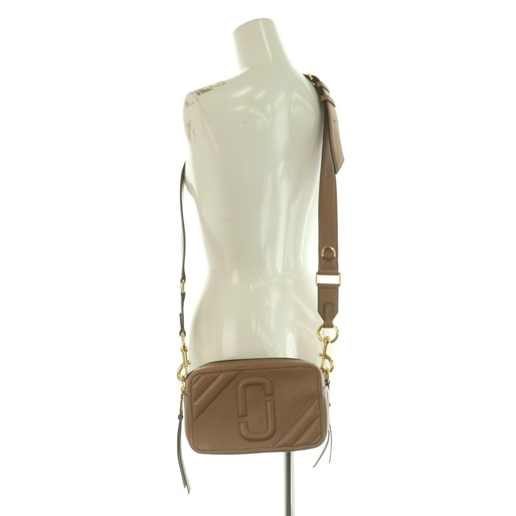 デ*ス様 MARC JACOBS ピンクベージュ ショルダーバッグ マークジェイコブス MARC JACOBS 工場 スナップショット ショルダー