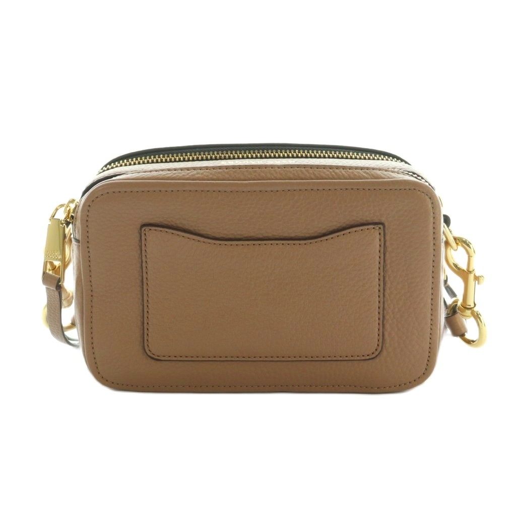 MARC JACOBS スナップショット　ベージュ　グリーン MARC JACOBS マークジェイコブス バッグ スナップショット ショルダー