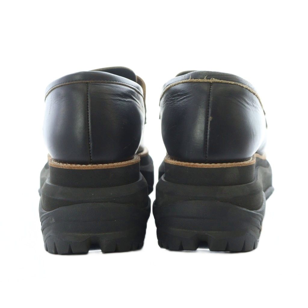 サカイ sacai ダブルコインローファープラットフォーム ローファー