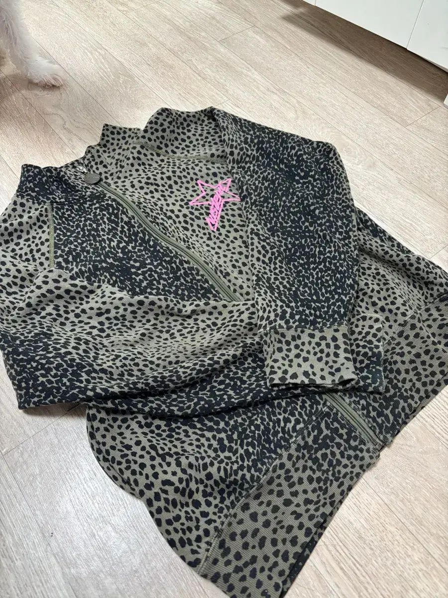 HYSTERIC GLAMOUR ヒステリックグラマー レオパード ジップアップ