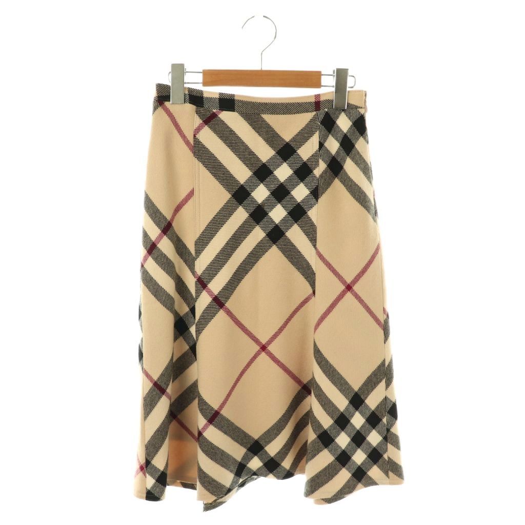 バーバリー ロンドン BURBERRY LONDON ウール ノバチェック マーメイド